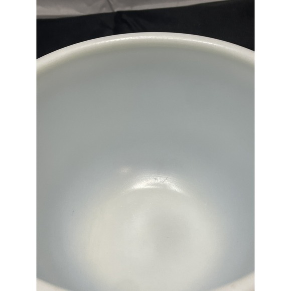 VTG PYREX Blue Mixing Bowl‎ 1945-1949 1.5 Pint No # on Bottom - Picture 9 of 12